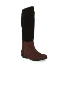 Bruno Manetti Women Brown Flat Boots
