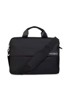PROBUS Unisex Black Solid Laptop Bag