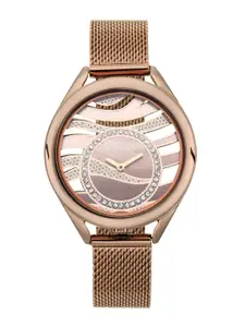 Titan Women Purple Analogue Watch 95130QM01