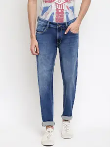 Pepe Jeans Men Blue Slim Fit Mid-Rise Clean Look Jeans