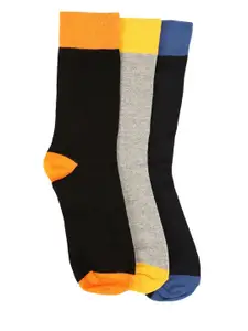 Alvaro Castagnino Men Pack of 3 Assorted Calf-Length Socks