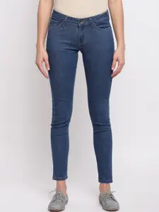 Pepe Jeans Women Blue Regular Fit Mid-Rise Clean Look Jeans