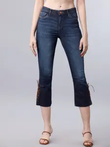 Tokyo Talkies Women Navy Blue Slim Fit Jeans