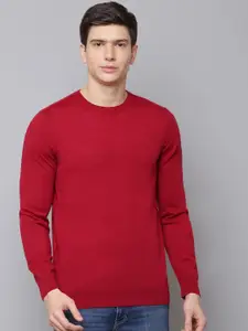 GANT Men Red Solid Pullover