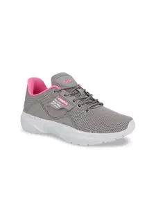 Campus Women Grey Mesh Running Shoes