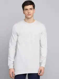 LINDBERGH Men Grey Solid Sweatshirt