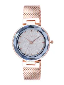 GIORDANO Women Silver-Toned Analogue Watch GD-2106-11