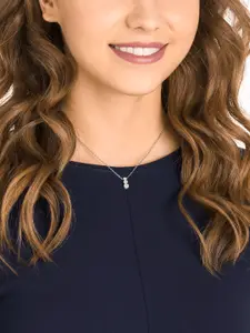 SWAROVSKI ATTRACT TRILOGY PENDANT RND CZWH RHS