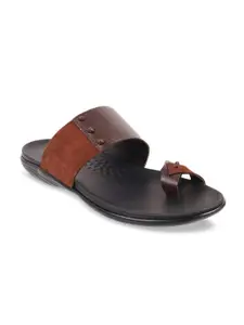 Mochi Men Brown Leather Sandals