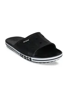 Crocs Women Black Solid Sliders