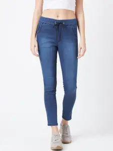 The Dry State Women Blue Regular Fit Mid-Rise Clean Look Jeans