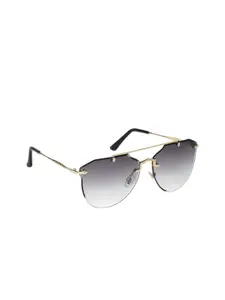 Get Glamr Women Rimless Oversized Sunglasses SG-LT-CH-224-32