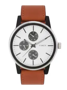 Timex Men Silver-Toned Multifunction Analogue Watch - TWEG18901