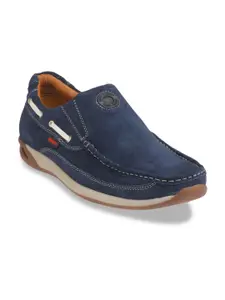 Red Chief Men Blue Boat Shoes