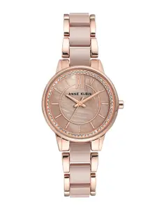 ANNE KLEIN Women Pink Analogue Watch AK3344TPRG