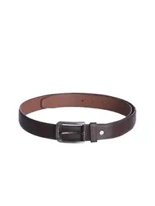Kara Men Brown Textured Belt