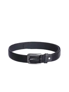 Kara Men Black Textured Belt