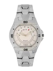 Timex Men Silver-Toned Analogue Watch - TW000EL06
