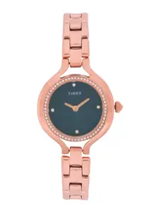 Timex Women Green Analogue Watch - TWEL14007