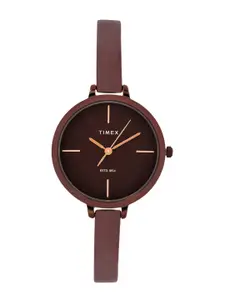 Timex Women Brown Analogue Watch - TWEL12814