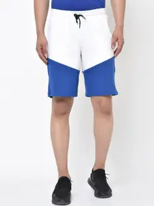 Aesthetic Bodies Men Blue Solid Regular Fit Regular Shorts