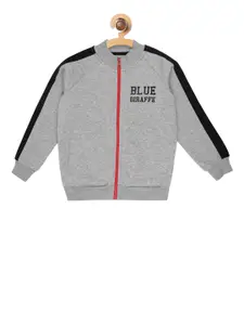 Blue Giraffe Boys Grey Printed Sweatshirt