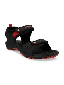 Campus 3K-903 Men Black Sports Sandals