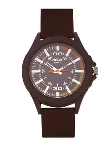 Helix Men Brown Analogue Watch - TW033HG01