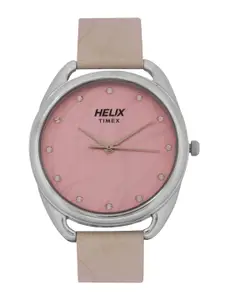 Helix Women Pink Analogue Watch TW043HL01