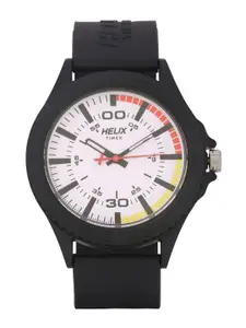Helix Men White Analogue Watch - TW033HG00
