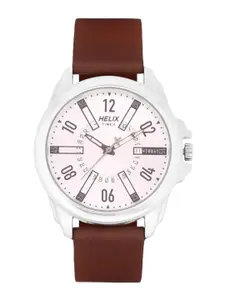 Helix Men Silver-Toned Analogue Watch - TW032HG11