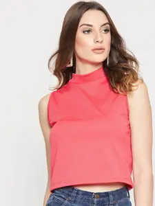 Marie Claire Women Pink Solid Top