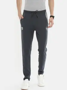 Proline Active Men Grey Solid Slim-Fit Track Pants