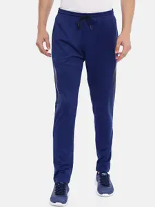 Proline Active Men Navy Blue Solid Slim-Fit Track Pants