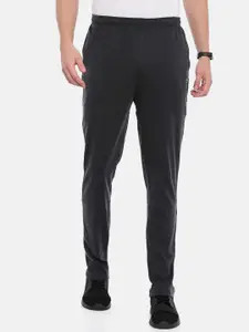 Proline Active Men Charcoal Grey Solid Straight-Fit Track Pants