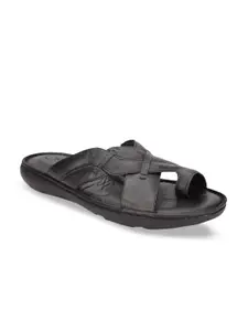 Ruosh Men Black Sandals