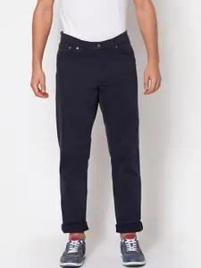 GANT Men Navy Blue Slim Fit Mid-Rise Clean Look Jeans