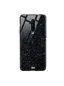 DailyObjects Black Starry Sky OnePlus 7T Pro Marble Glass Mobile Cover