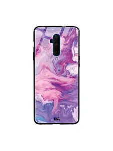 DailyObjects Purple & Pink Marble Unicorn OnePlus 7T Pro Glass Mobile Case