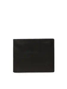Kara Men Black Solid Two Fold Wallet