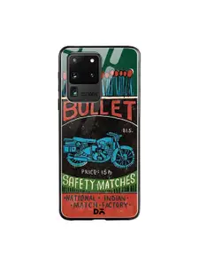 DailyObjects Black & Blue Bullet Matchbox Samsung Galaxy S20 Ultra Glass Mobile Case