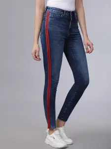 Tokyo Talkies Women Blue Super Skinny Fit High-Rise Clean Look Jeans