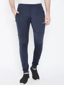 Camey Men Navy Blue Solid Dry Fit Track Pants