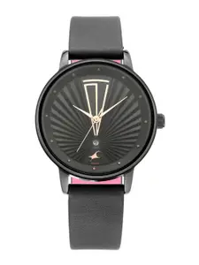 Fastrack Women Black Analogue Watch