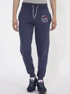 Beverly Hills Polo Club Men Navy Blue Solid Joggers