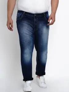 John Pride Plus Size Men Regular Fit Mid-Rise Stretchable Jeans