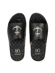 Prolific Men Black Comfort Sandals