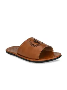 Prolific Men Tan Brown Comfort Sandals
