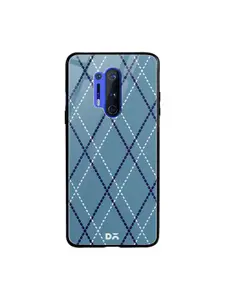 DailyObjects Blue & White Blueberry Diamond Rope OnePlus 8 Pro Glass Mobile Case
