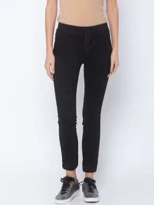 Globus Women Black Skinny Fit Mid-Rise Clean Look Jeans